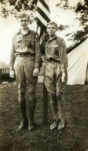 1930s 2 boy scouts