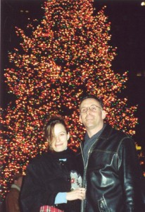 Rockefeller Tree lit up