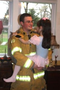 firefighter and ballerina
