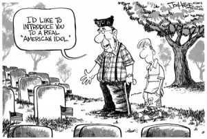 Memorial Day cartoon