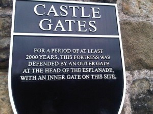 Castle gates