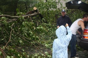 Hurricane Irene, child in hurricane recovery, child and teen help