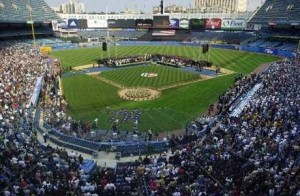 Yankee Stadium, 9-11 Memorial, September 11, September 11th memorial, September 23, 2001