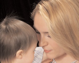 Mother and daughter, proud mother and baby daughter, mother and daughter embrace, mother and toddler nose to nose, mom and toddler